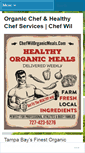 Mobile Screenshot of chefwilorganicmeals.com